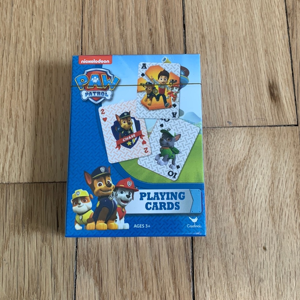 Brand new Paw Patrol Playing Cards